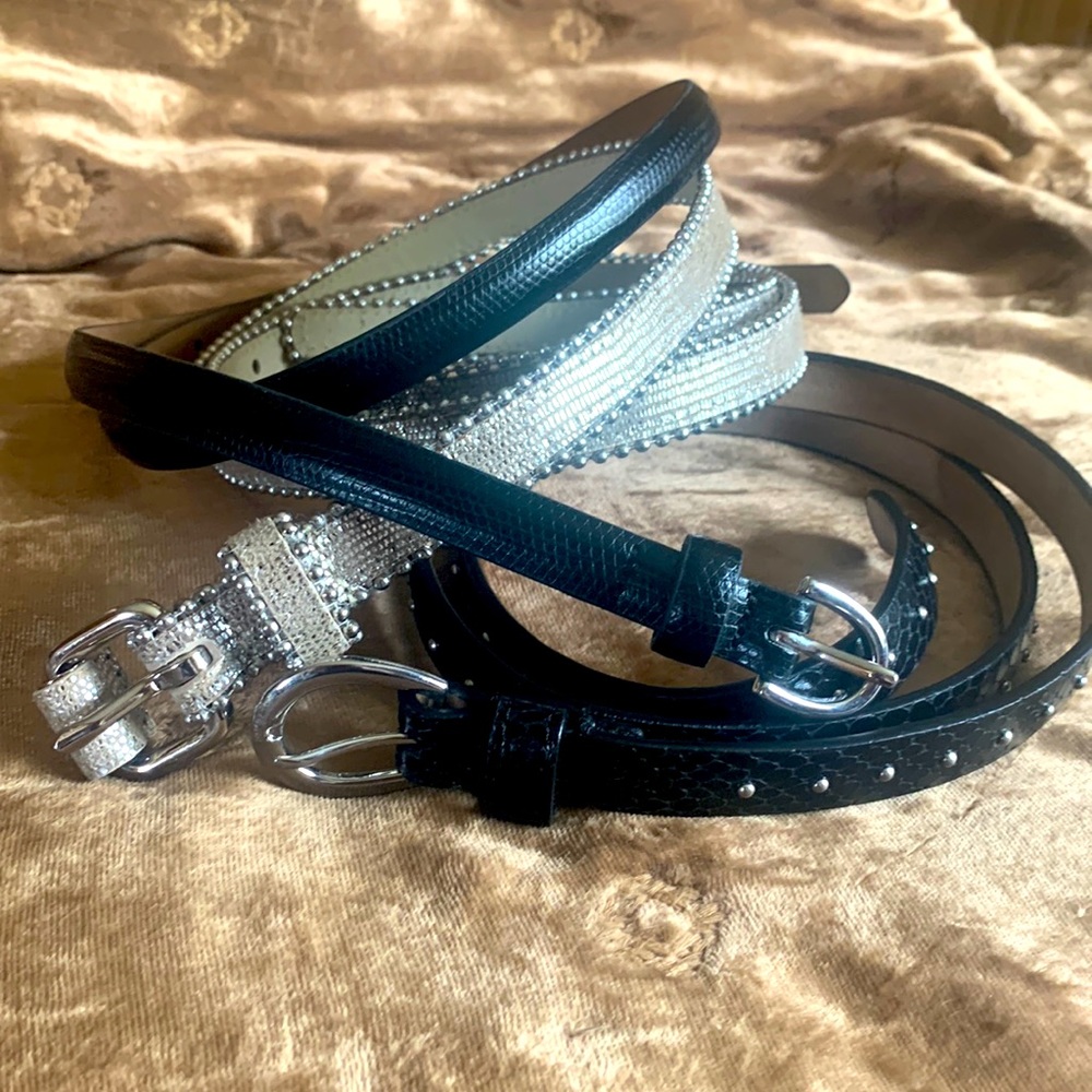 Talbots 3 belt bundle M